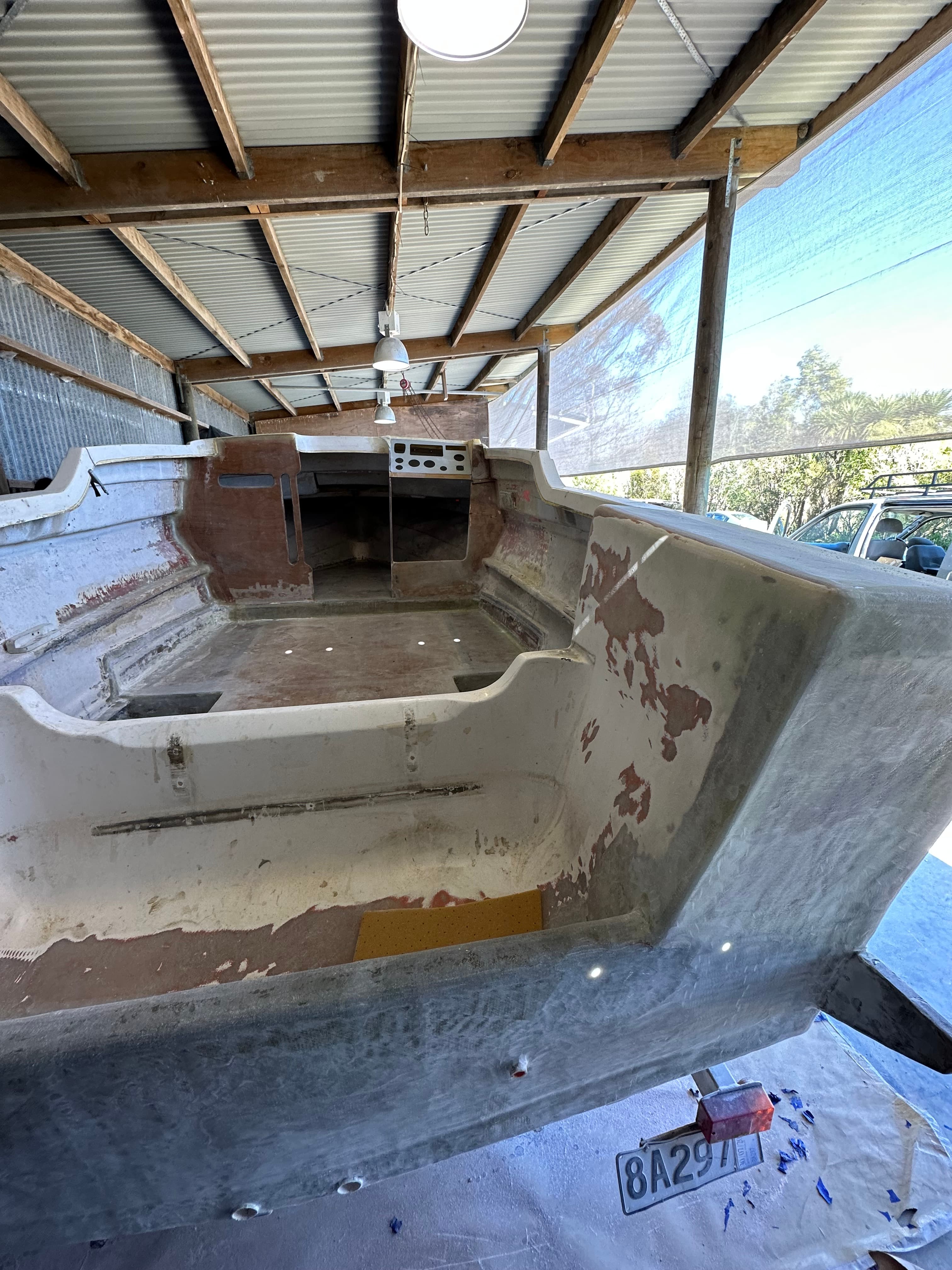 Michael Thompson's boat