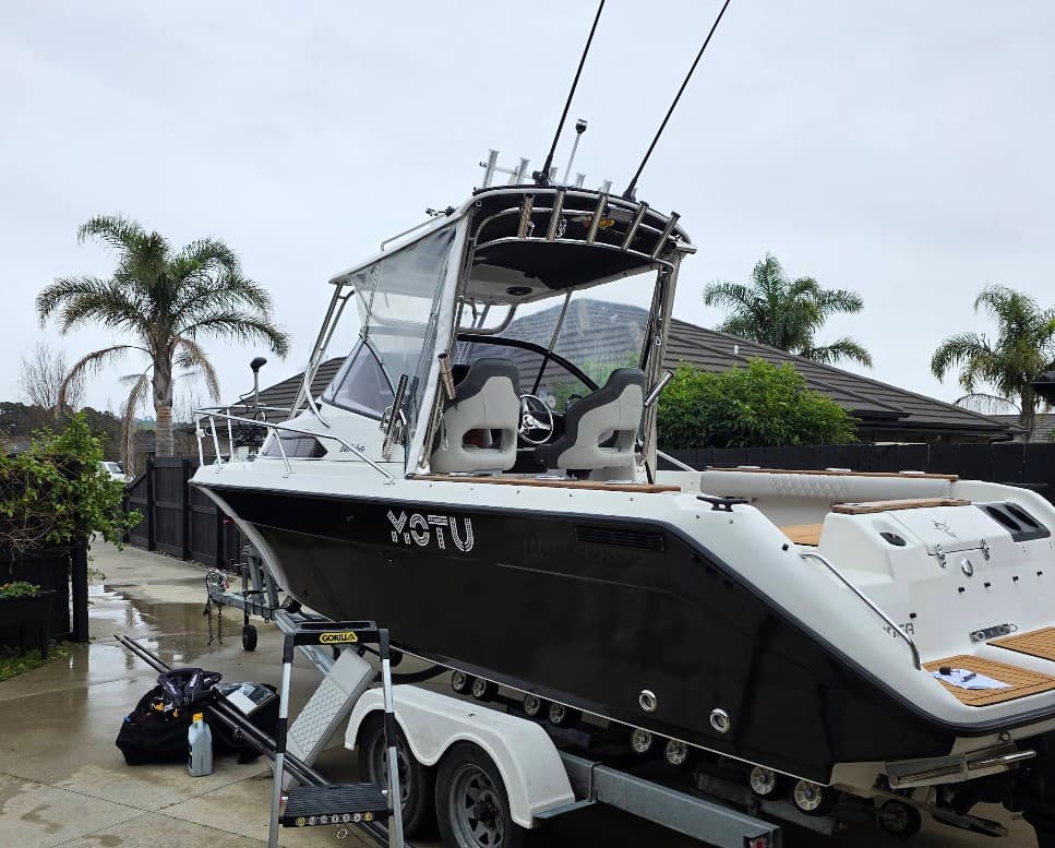 Shane Davis's boat